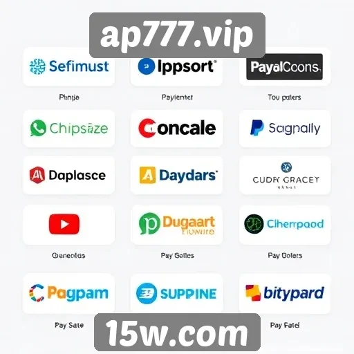 Métodos de pagamento disponíveis no ap777.vip são diversos